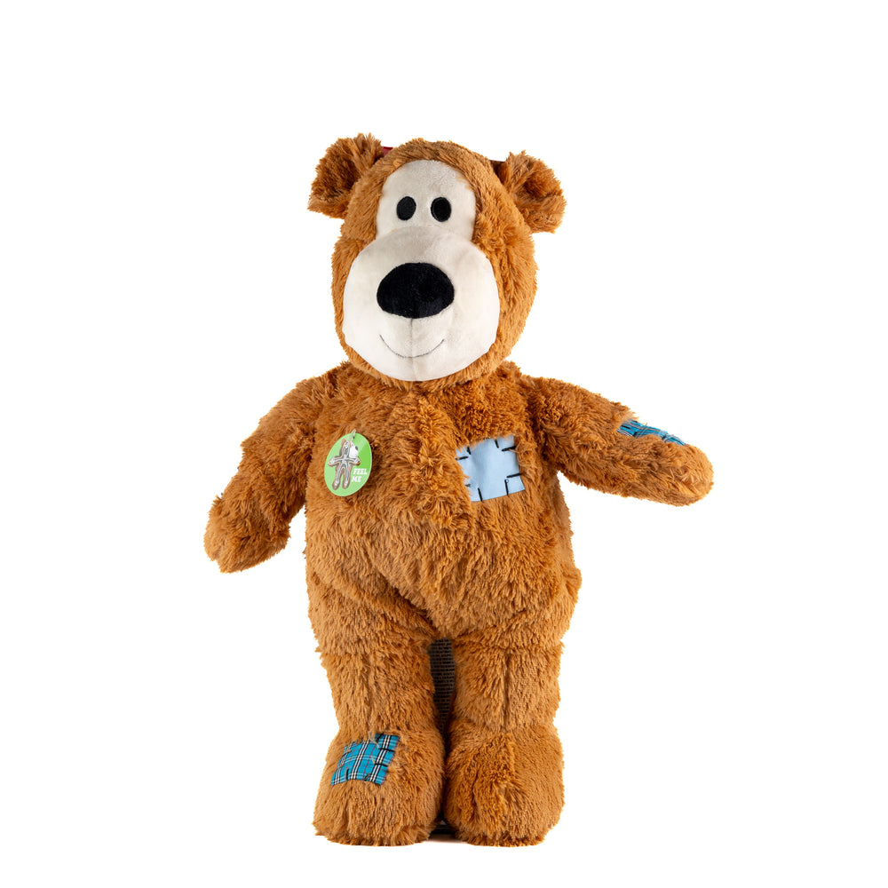 PELUCHE OSO TIERNO CON CUERDA INTERNA CHICO/MED KONG