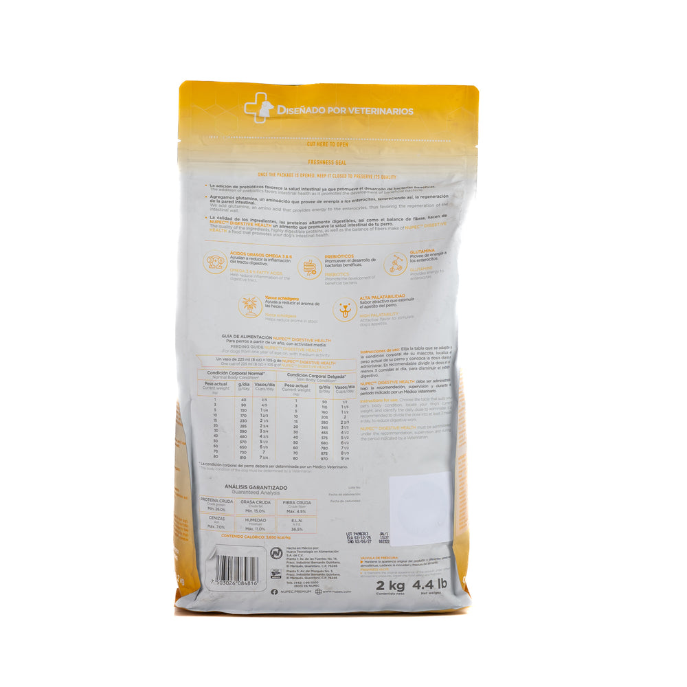 ALIMENTO SECO CANINO CON PROBLEMAS DIGESTIVOS 5KG NUPEC