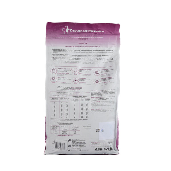 ALIMENTO SECO PARA PERRO CON PROBLEMAS RENALES 2KG NUPEC