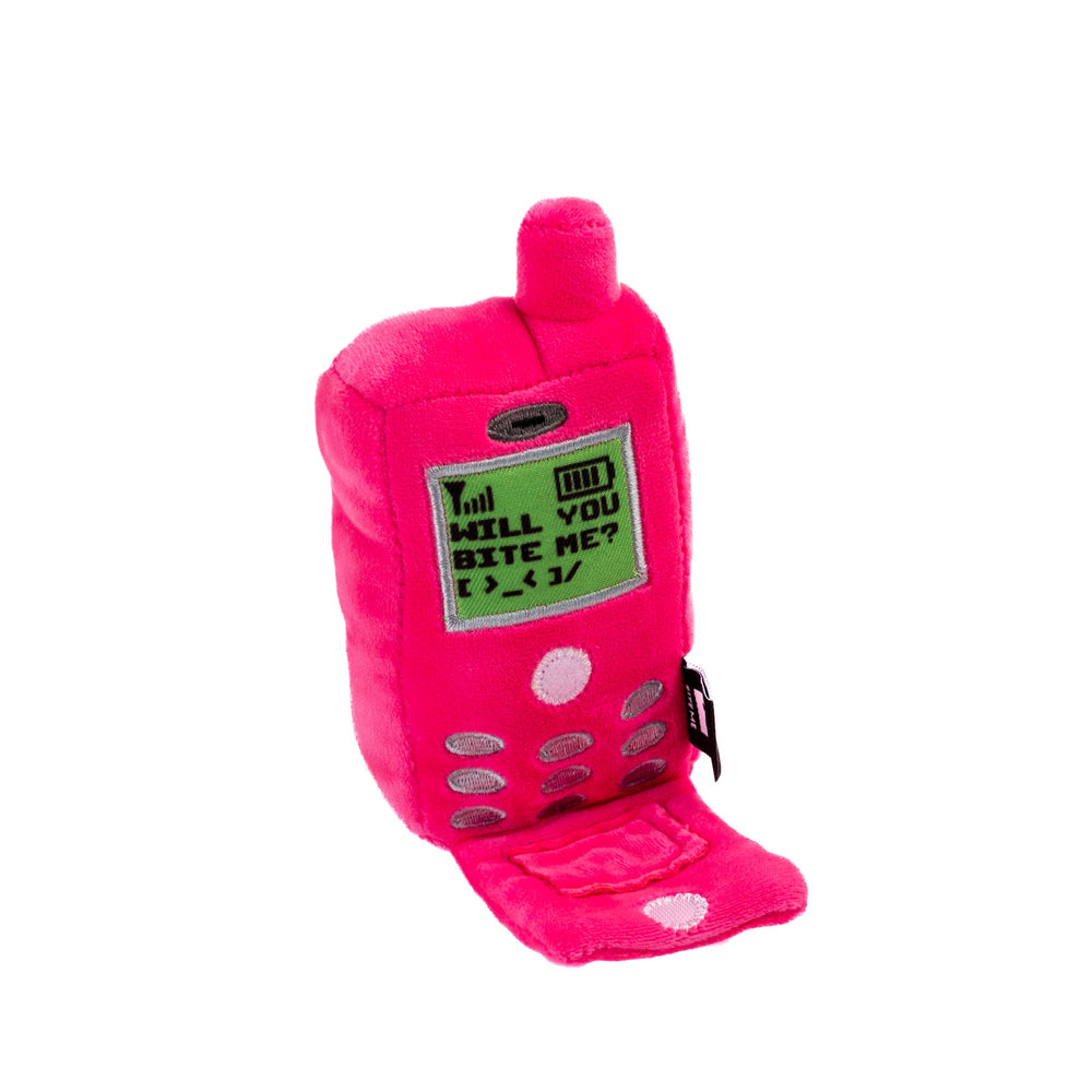 PELUCHE PARA MASCOTA TELEFONO ROSA POTATO CAT