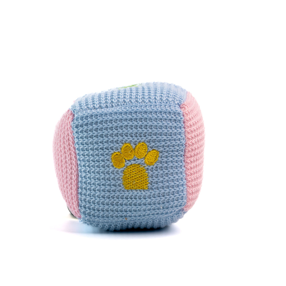 PELUCHE DADOS ROSAS CON AZUL MANKLAND