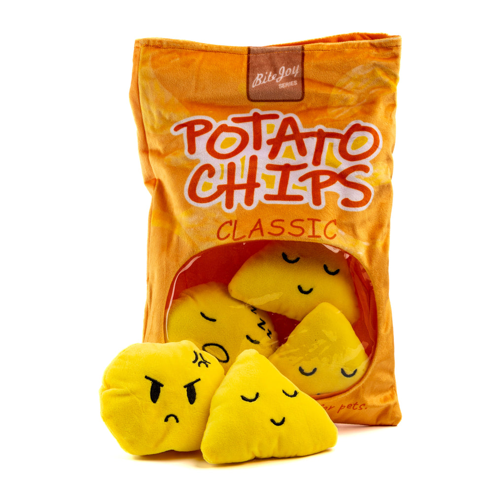 PELUCHE PARA MASCOTAS BOLSA DE PAPAS FRITAS PACA