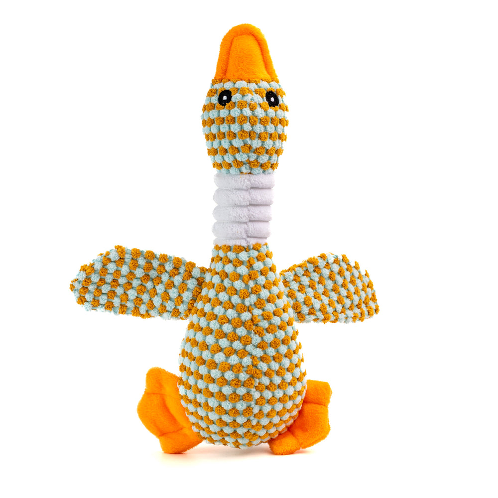 PELUCHE PARA MASCOTA PATO TEJIDO MANKALAND