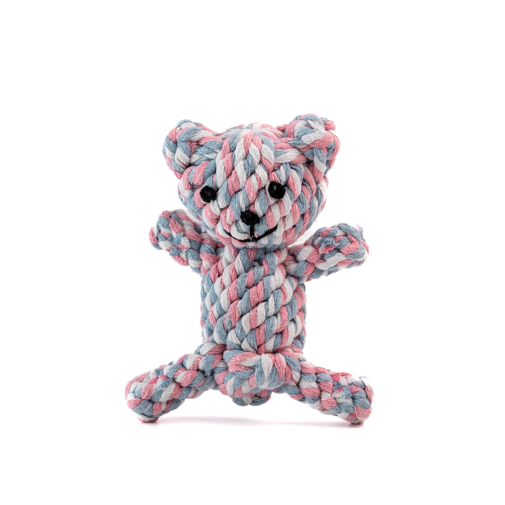 PELUCHE TEJIDO PARA MASCOTAS CON FORMA DE OSO SMARTLOVE