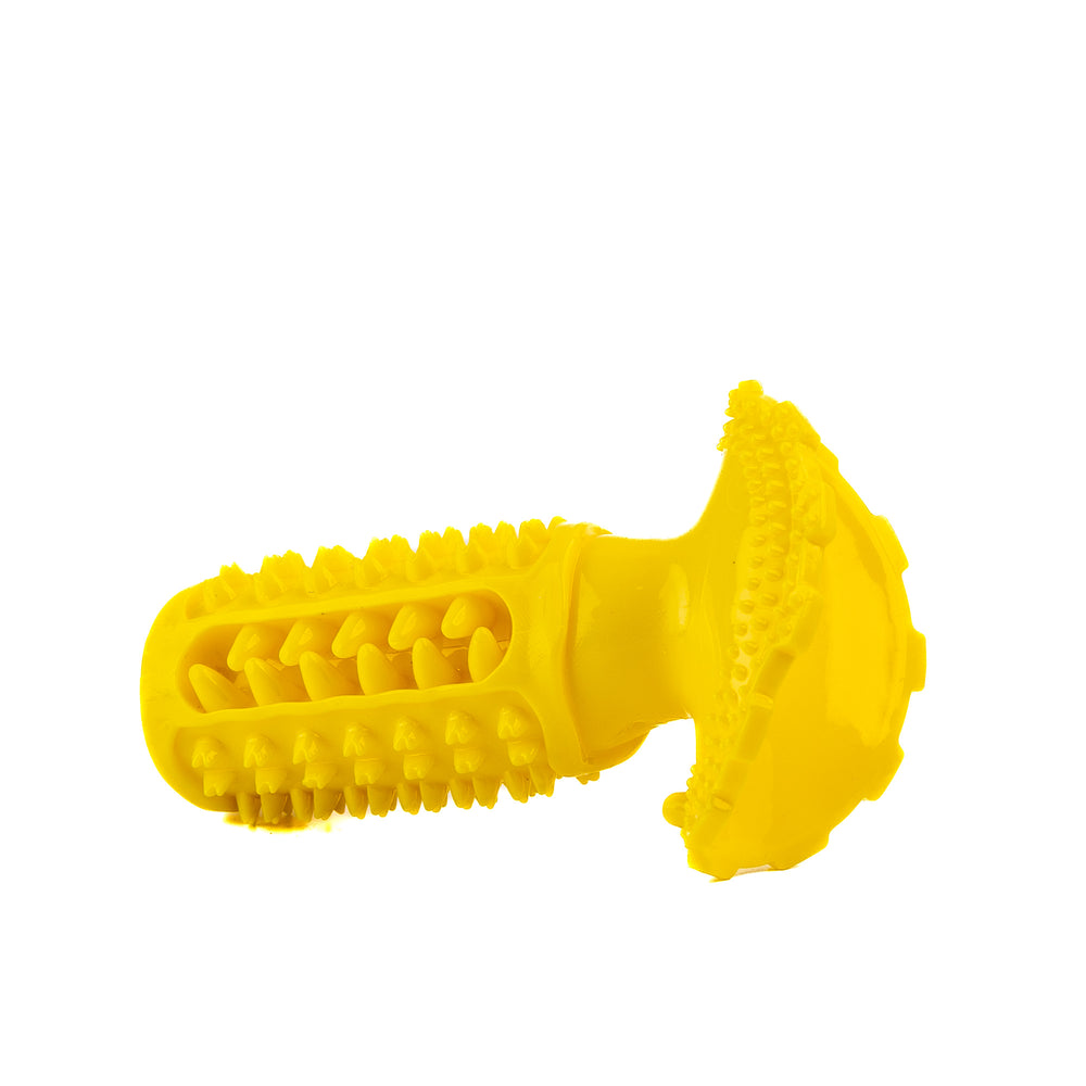 JUGUETE PARA PERRO AMARILLO PET TECH
