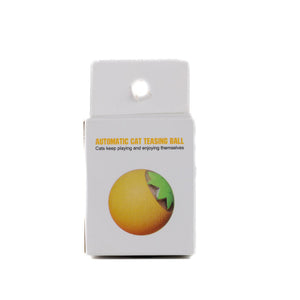JUGUETE PELOTA ELECTRICA EN FORMA DE CALABAZA PARA GATO MANKALAND