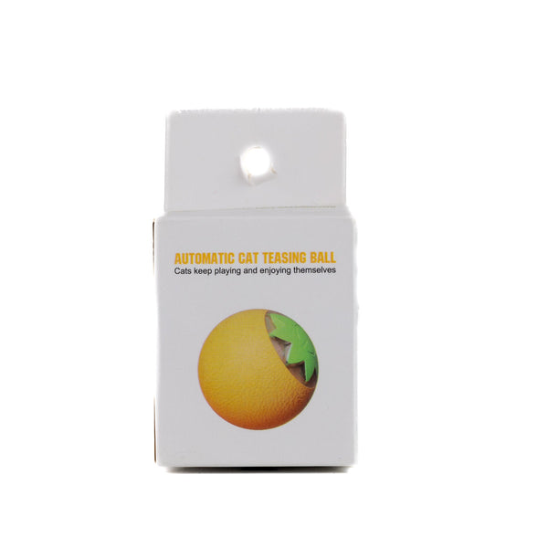 JUGUETE PELOTA ELECTRICA EN FORMA DE CALABAZA PARA GATO MANKALAND