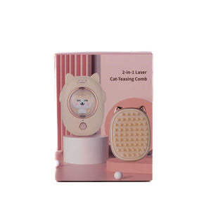CEPILLO CON LASER PARA GATO MANKALAND