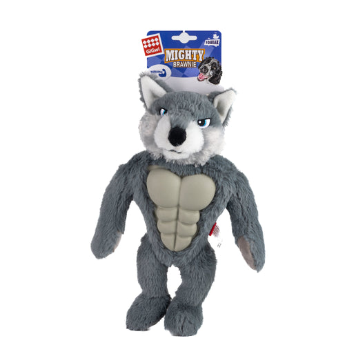 PELUCHE PARA PERRO ULTRA RESISTENTE LOBO/GORILA PACA