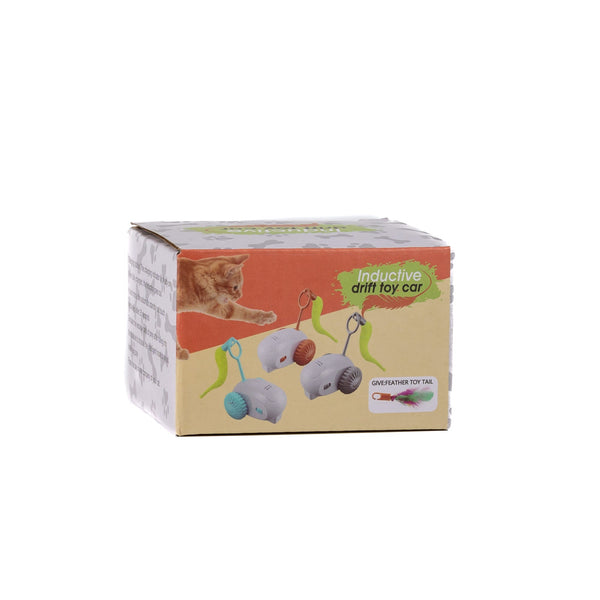 JUEGUETE PARA GATO COCHE ELECTRICO PET TECH