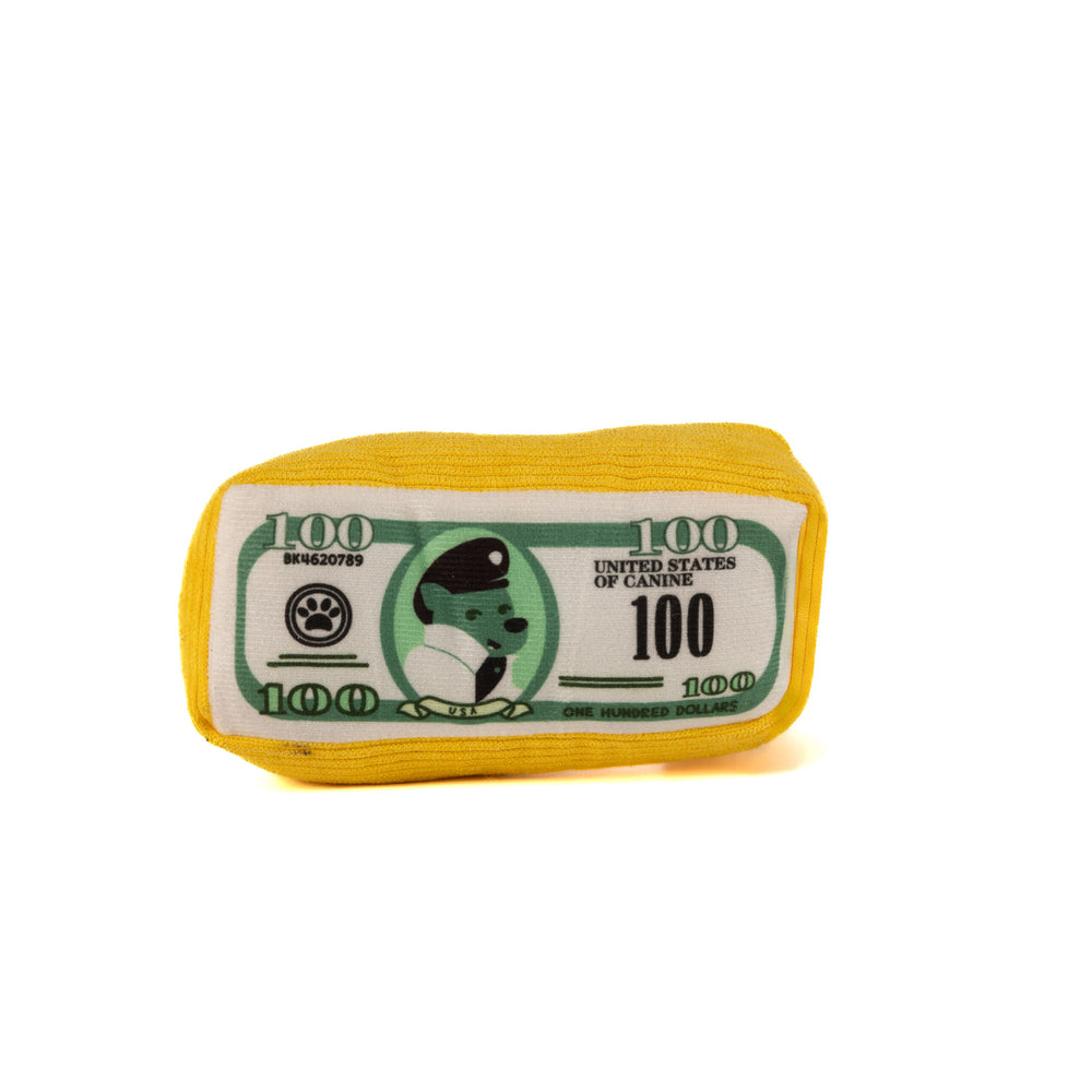 PELUCHE PARA MASCOTAS FAJO DE BILLETES MANKALAND