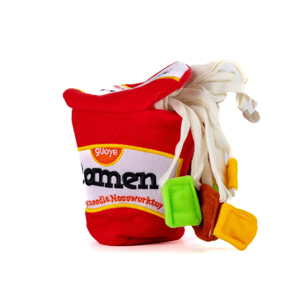 PELUCHE PARA MASCOTA RAMEN ROJO PACA