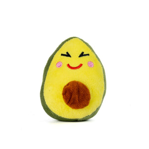 PELUCHE PARA MASCOTA CON FORMA DE AGUACATE SONRIENTE PACA