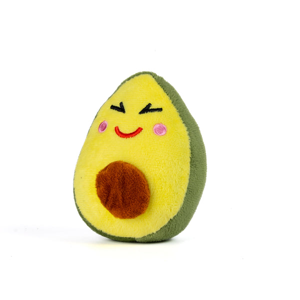 PELUCHE PARA MASCOTA CON FORMA DE AGUACATE SONRIENTE PACA