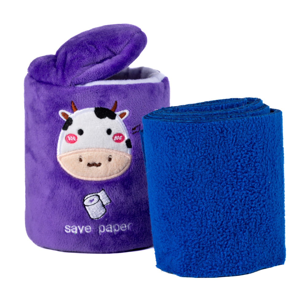 PELUCHE PARA PERRO CON FORMA DE RECIPIENTE VIOLETA PACA
