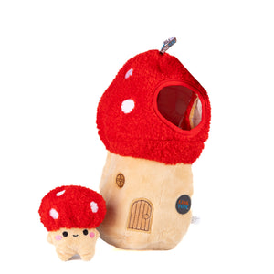 PELUCHE PARA MASCOTA CON FORMA DE HONGO PACA
