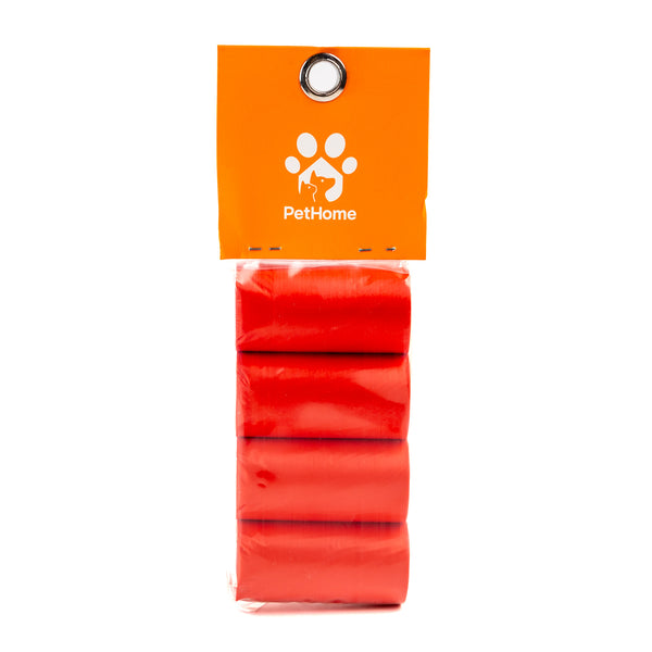 PAQUETE DE BOLSAS PETHOME PARA POPO  8 ROLLOS DE 15PZAS CON AROMA