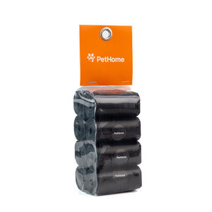 PAQUETE DE BOLSAS PETHOME PARA POPO  8 ROLLOS DE 15PZAS CON AROMA