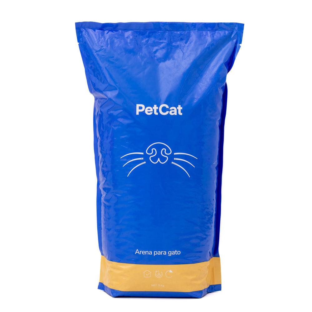 ARENA PARA GATO AGLUTINANTE 5KG PETCAT