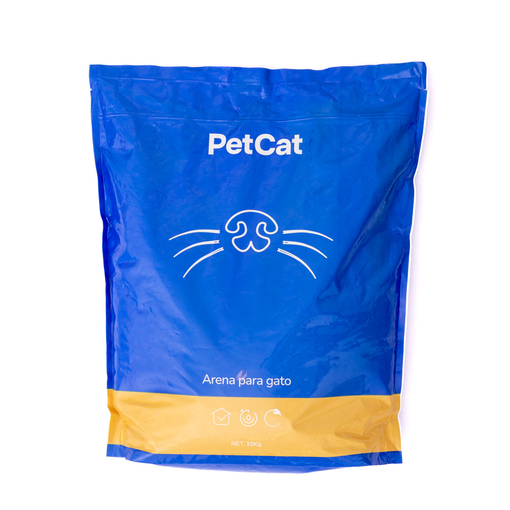 ARENA PARA GATO AGLUTINANTE 10KG PETCAT