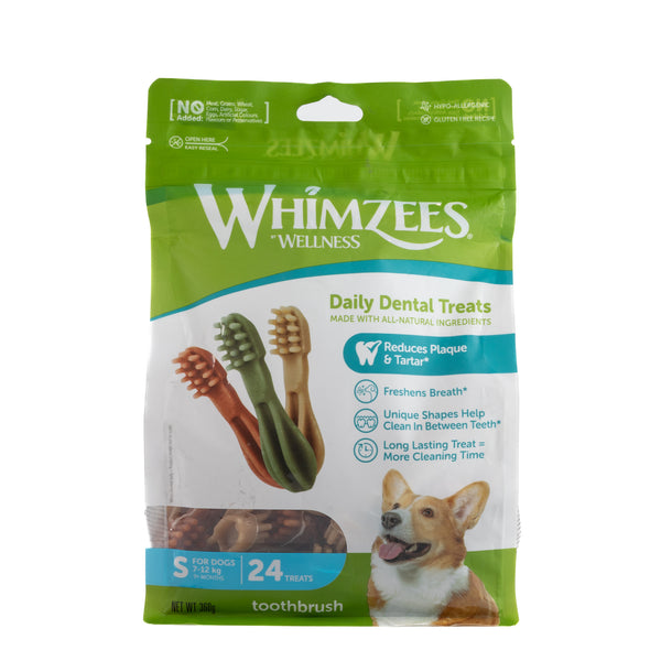 PREMIOS DENTALES PARA PARRO CEPILLO DE DIENTES CHICOS WHIMZEES