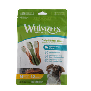 PREMIOS DENTALES PARA PERRO CEPILLO DE DIENTES MEDIANO WHIMZEES