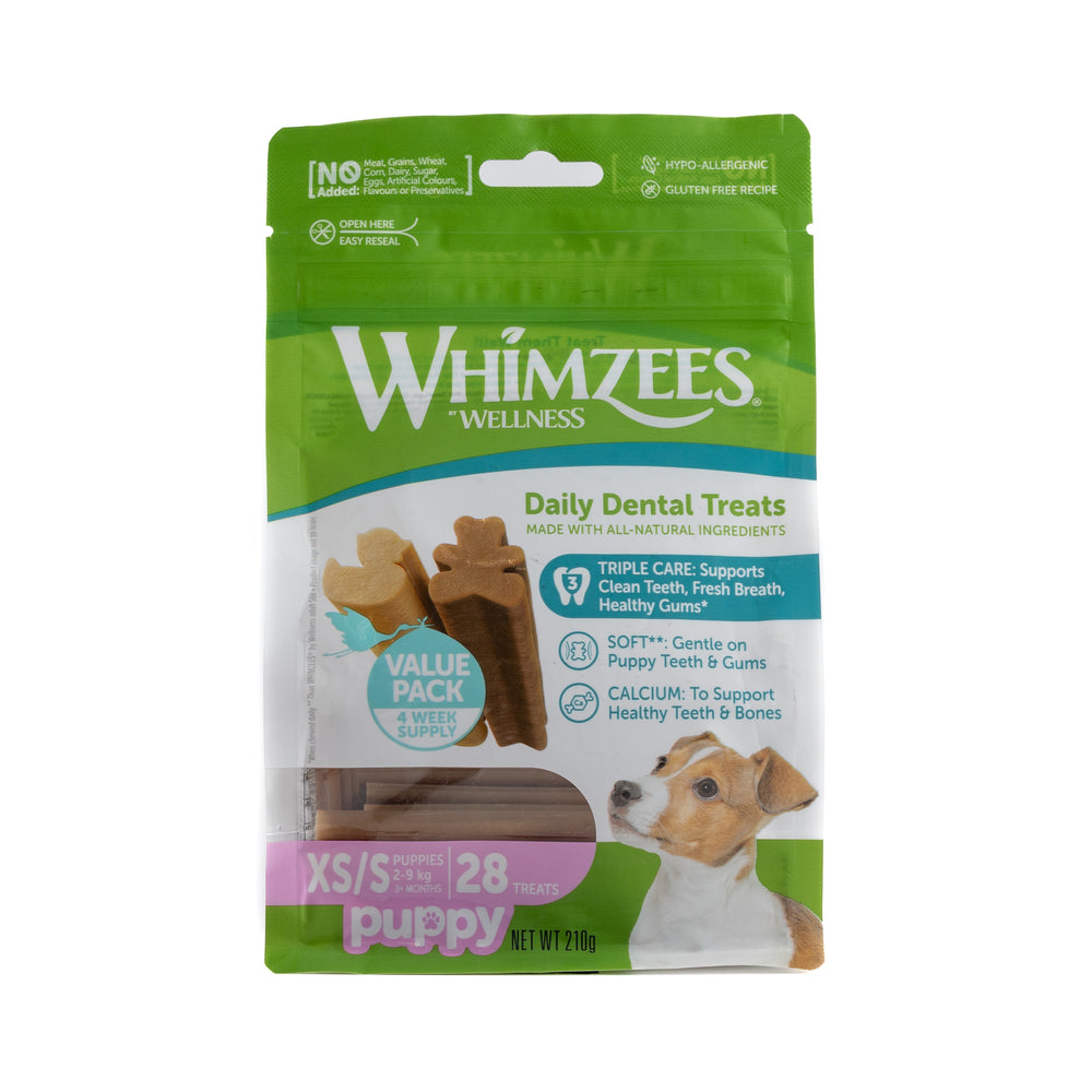 PREEMIOS DENTALES PARA CACHORRO XS/S WHIMZEES