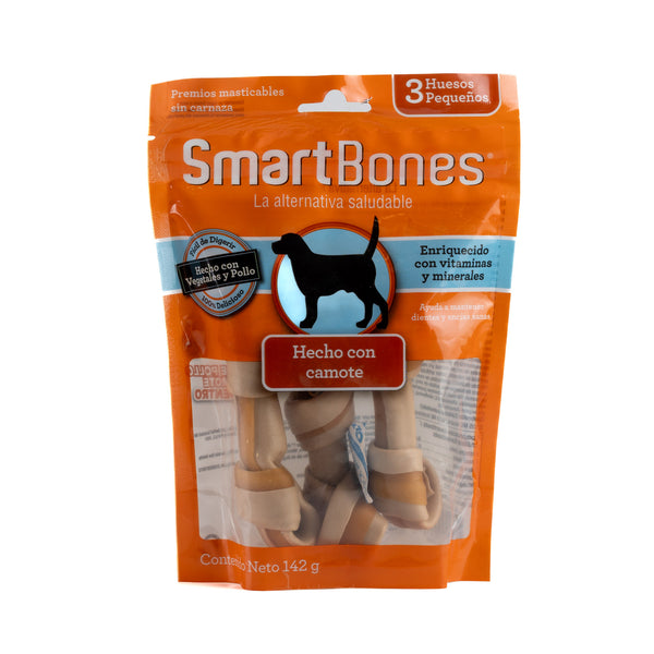 PREMIOS PARA PERRO HUESOS SABOR CAMOTE SMARTBONES