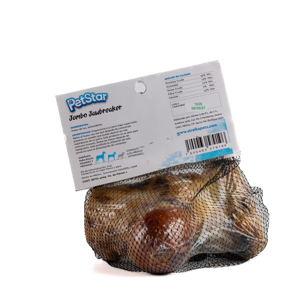 HUESOS AHUMADOS PARA PERRO RODILLA DE RES PETSTAR