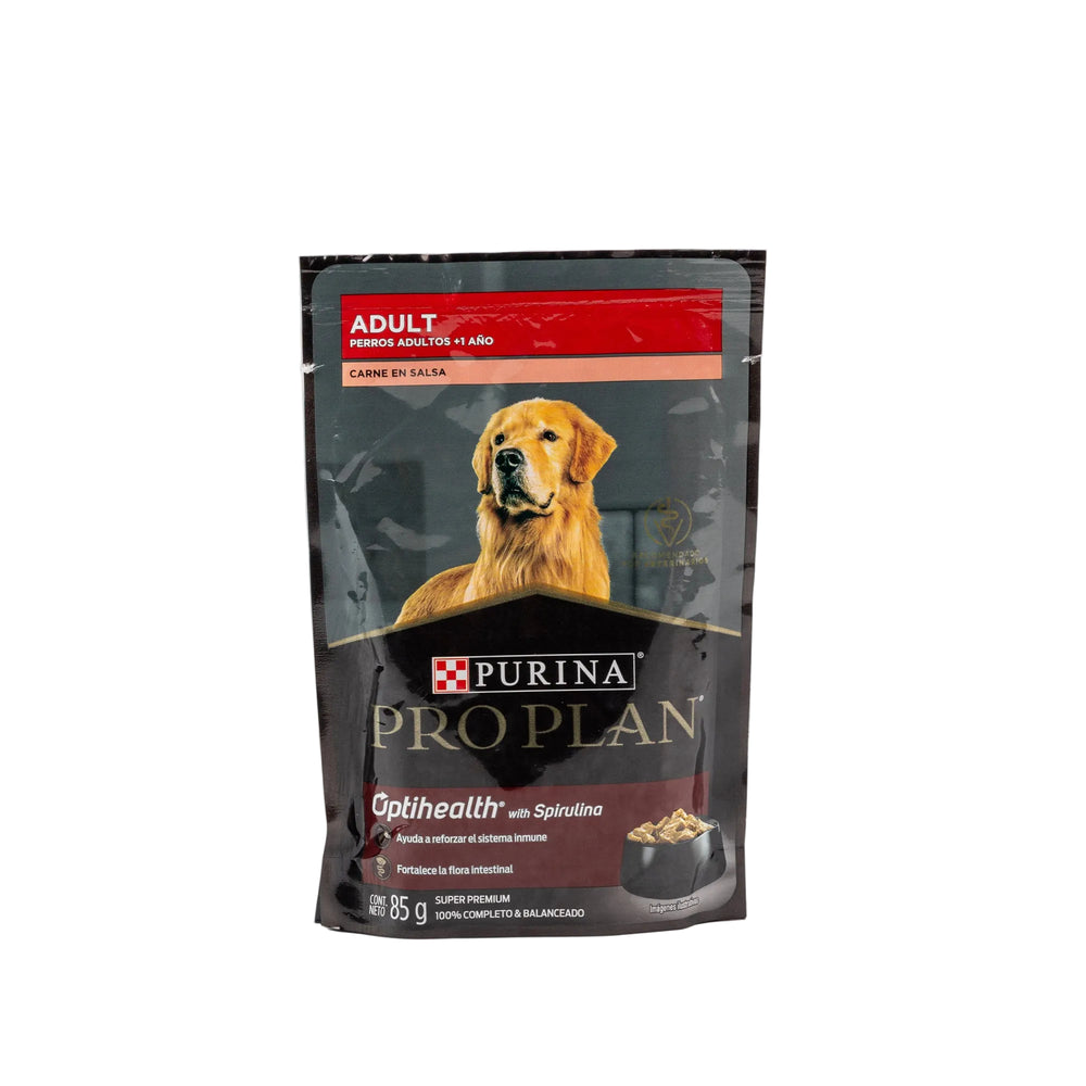 ALIMENTO HUMEDO EN POUCH PARA PERRO ADULTO SABOR CARNE PROPLAN