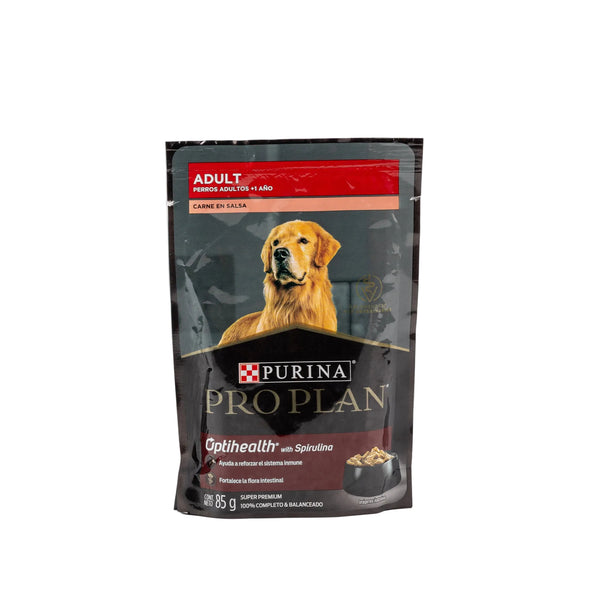 ALIMENTO HUMEDO EN POUCH PARA PERRO ADULTO SABOR CARNE PROPLAN