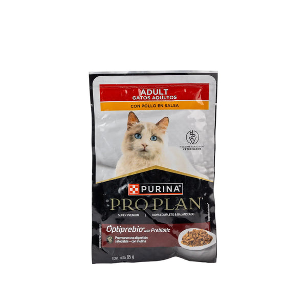 ALIMENTO HUMEDO EN POUCH PARA GATO ADULTO SABOR POLLO PROPLAN
