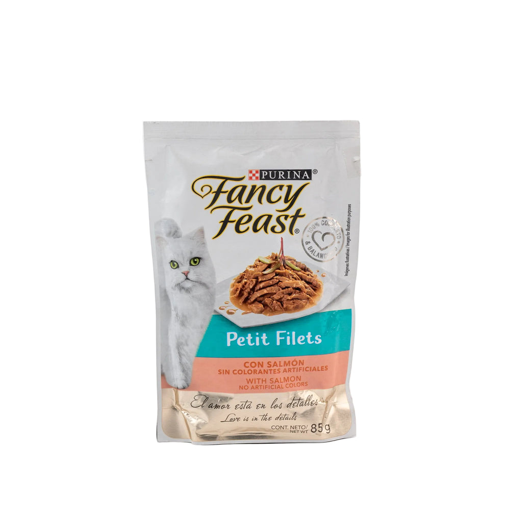 ALIMENTO HUMEDO PARA GATO FANCY FEAST PETIT FILETE SALMON PROPLAN