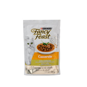 ALIMENTO HUMEDO PARA GATO EN LATA FANCY FEAST CORDERO POUCH PROPLAN