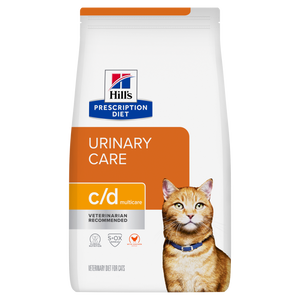 Hill's Prescription Diet c/d Multicare alimento seco para gato cuidado urinario, pollo, 1.8 kg