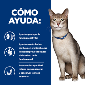 ALIMENTO SECO PARA GATO CON PROBLEMAS RENALES 1.5KG K/D HILLS