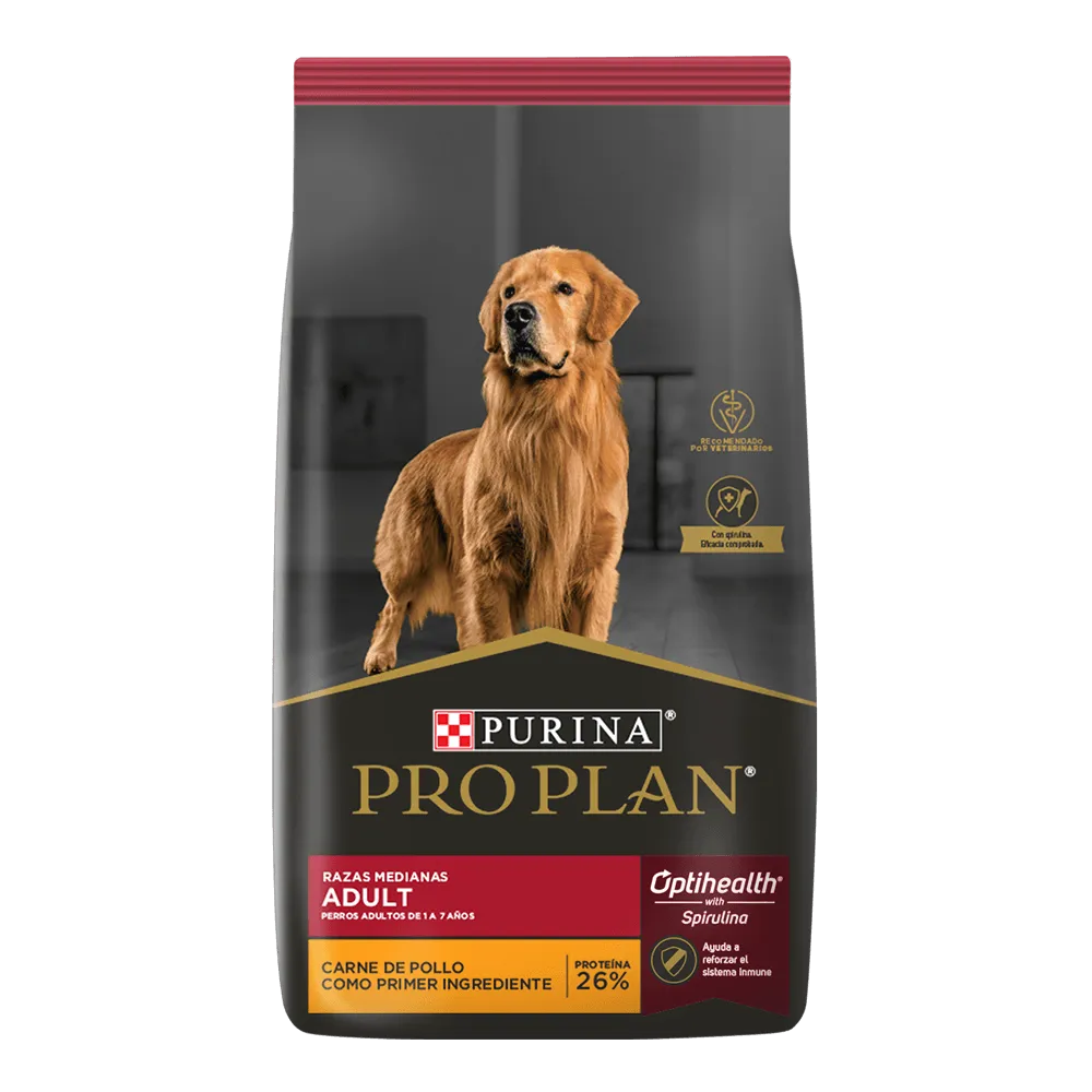 ALIMENTO SECO PARA PERRO ADULTO RAZA MEDIANA 3KG PROPLAN