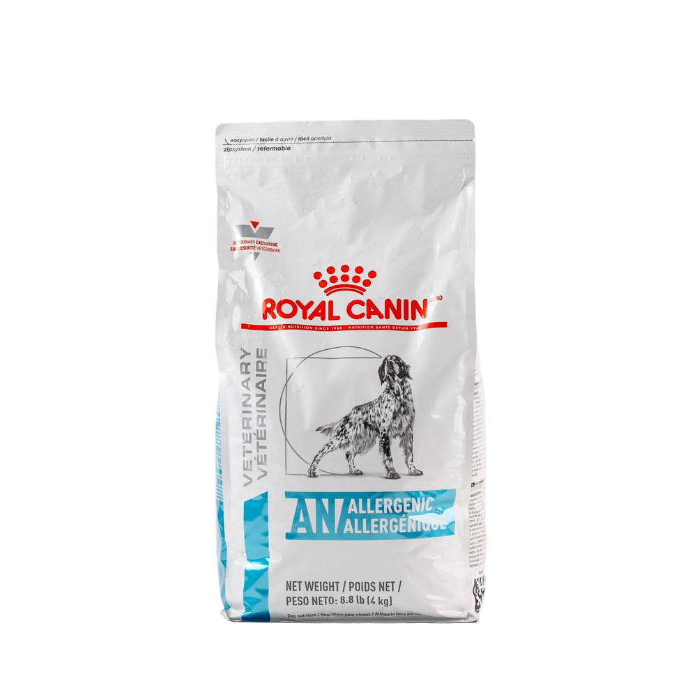 ALIMENTO SECO PARA PERRO ANALLERGENIC DERM 9KG ROYAL CANIN