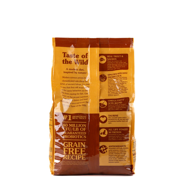 ALIMENTO PARA GATO TRUCHA Y SALMÓN AHUMADO 5 LBS (2.28 KG ) TASTE OF THE WILD