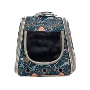 TRANSPORTADORA PARA MASCOTAS GRIS MANKALAND