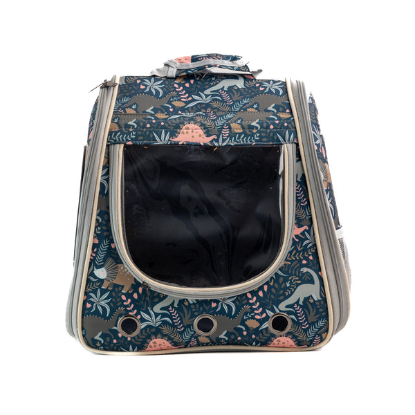 TRANSPORTADORA PARA MASCOTAS GRIS MANKALAND