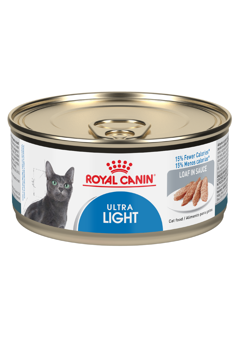 Royal Canin Ultra Light Loaf in Sauce alimento húmedo para gato adulto control de peso, 145 g
