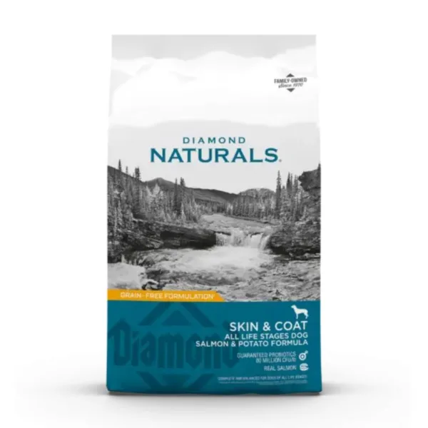 25/14 SKIN & COAT ALL STAGES DOG SALMON & POTATO FORMULA 15 LBS (6.79 KG)