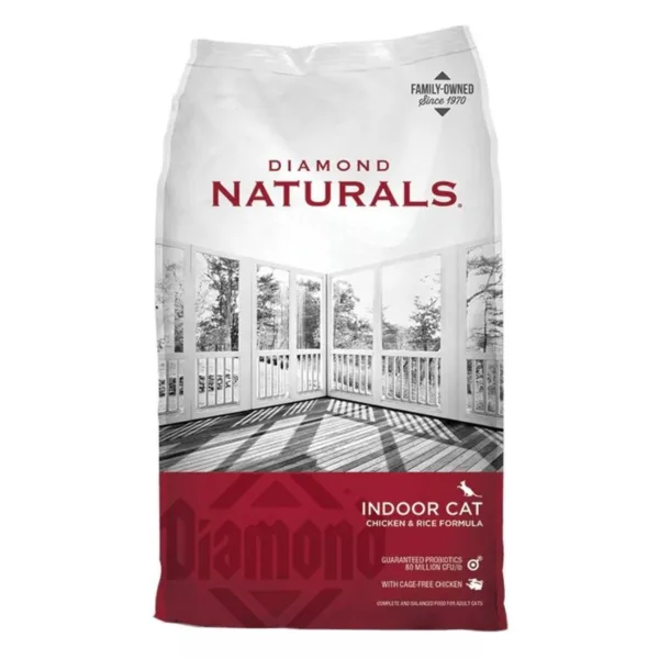 32/14 INDOOR CAT CHICKEN & RICE FORMULA (HAIRBALL CONTROL) 18 LBS (8.16 KG)