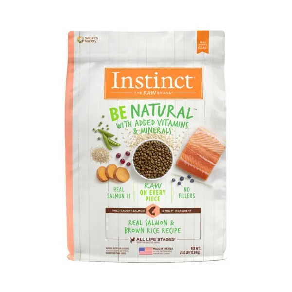 INSTINCT BE NATURAL - SALMÓN 24 LB (10.9 KG)