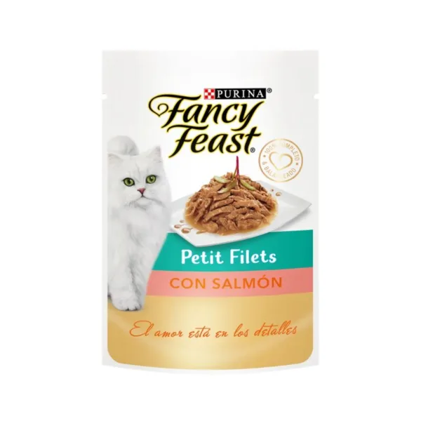 FANCY FEAST PETIT FILETE SALMON POUCH