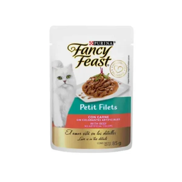 FANCY FEAST PETIT FILETE CARNE POUCH