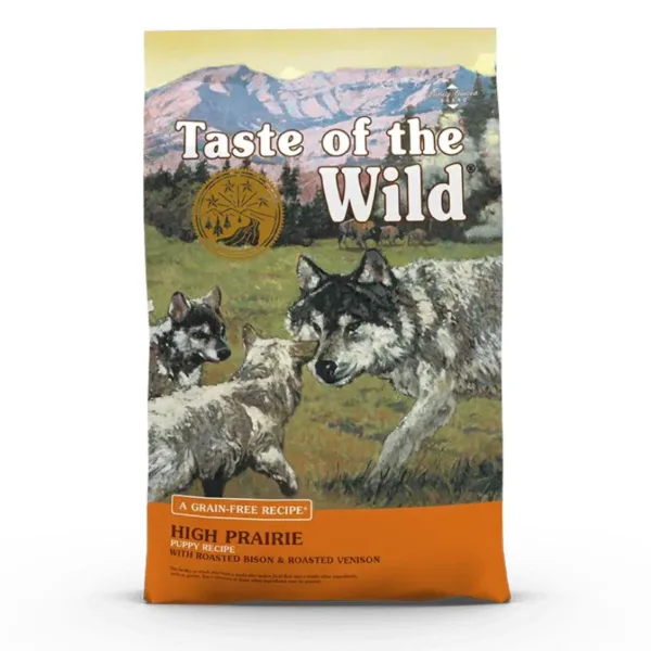 28/17 HIGH PRAIRIE PUPPY BISONTE Y VENADO ASADO 14 LBS (6.3KG)